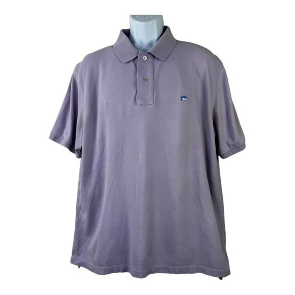 Soutern Tide Men T-shirt Polo Purple Pullover Size XL